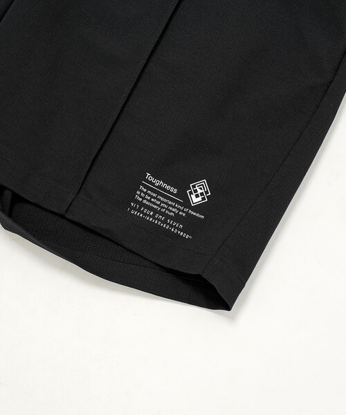 417 EDIFICE（フォーワンセブンエディフィス）の「”ＵＶカット・吸水速乾・防シワ” PERFECTECH メッシュショーツ（その他パンツ・メンズ・ベージュ/ブラック・SMALL/MEDIUM/LARGE）」の6枚目の写真