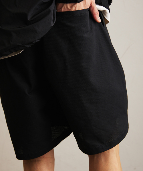 417 EDIFICE（フォーワンセブンエディフィス）の「”ＵＶカット・吸水速乾・防シワ” PERFECTECH メッシュショーツ（その他パンツ・メンズ・ベージュ/ブラック・SMALL/MEDIUM/LARGE）」の18枚目の写真