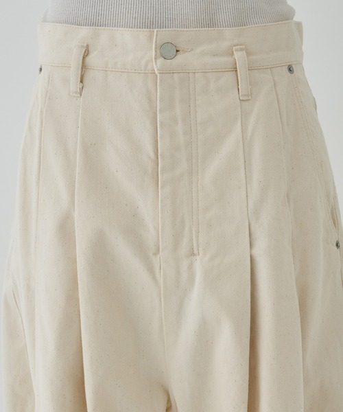 SHINYAKOZUKA（シンヤコヅカ）の「【SHINYAKOZUKA/シンヤコズカ】ORDINARY CITY BAGGY（デニムパンツ・メンズ・ホワイト・M/S）」の6枚目の写真