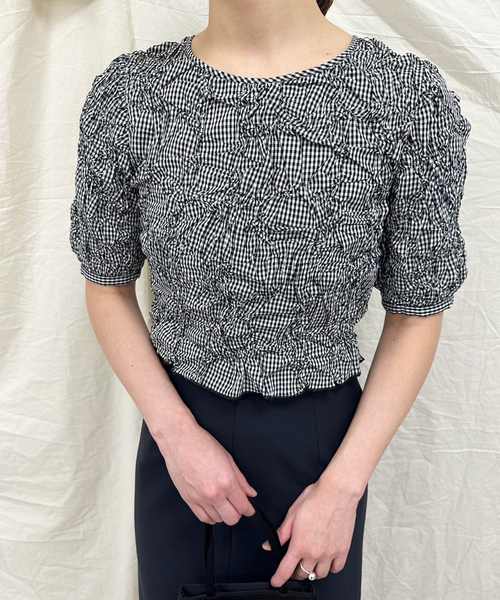 hai(ハイ)の「【hai/ハイ】Amelie Top(Tシャツ/カットソー・レディース・ブラック・SMALL)」の1枚目の写真