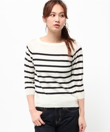 CIAOPANIC TYPY | レコントリップボーダーニット(ニット/セーター)