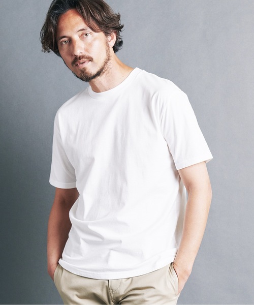 CTN BASIC C/N TEE S/S:コットン ベーシック クルーネック 半袖TEEシャツ 24S（Tシャツ/カットソー）｜Magine（マージン）