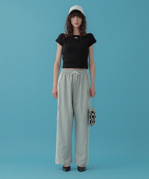 DISPATCHER NO.8（ディスパッチャーナンバーエイト）の「ボートネックコンパクトTEE（Tシャツ/カットソー・レディース・オフホワイト/アッシュ/ブラック・ONE SIZE）」の15枚目の写真