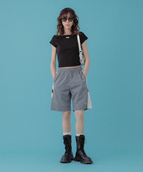 DISPATCHER NO.8（ディスパッチャーナンバーエイト）の「ボートネックコンパクトTEE（Tシャツ/カットソー・レディース・オフホワイト/アッシュ/ブラック・ONE SIZE）」の9枚目の写真