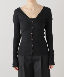 【BASERANGE/ベースレンジ】TAV CARDIGAN / TOTVC-RB-SU24