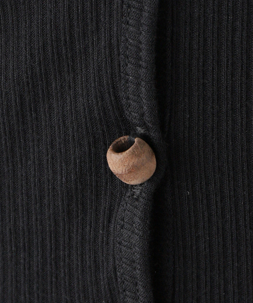 EMILY WEEK(エミリーウィーク)の「【BASERANGE/ベースレンジ】TAV CARDIGAN / TOTVC-RB-SU24(カーディガン/ボレロ・レディース・ブラック・SMALL)」の10枚目の写真