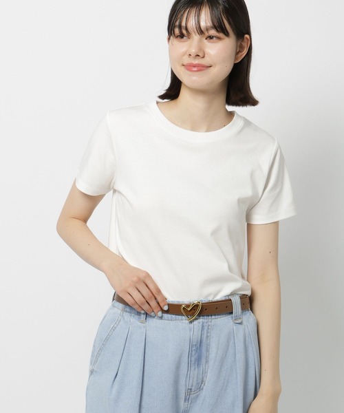 niko and...（ニコアンド）の「オリジナルハートバックルベルト（ベルト・レディース・ブラウン/ブラック・0）」の8枚目の写真