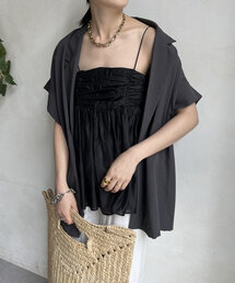 DouDou | ギャザーキャミ(キャミソール)