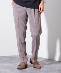 GLOSTER | 【GLOSTER/グロスター】リネンライク ワッシャー イージーパンツ スラックス(スラックス)