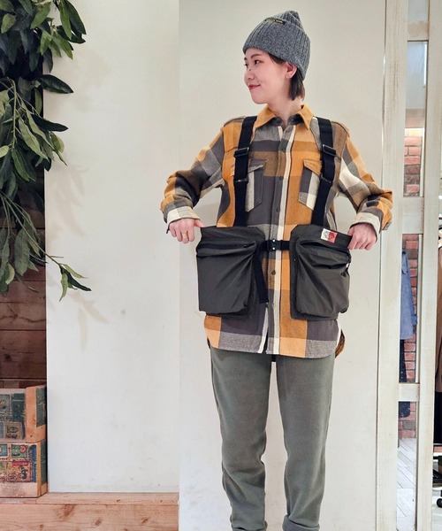 OLD BETTY'S(オールドベティーズ)の「オールドベティーズ 【OLD BETTY'S】C/N Utility Vest(その他アウター・レディース・オリーブ系1/オリーブ系2/オリーブ系3・FREE)」の14枚目の写真