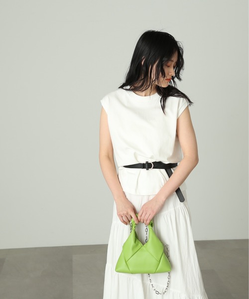 FREE'S MART（フリーズマート）の「◇USAコットンフレンチスリーブＴシャツ（Tシャツ/カットソー・レディース・レッド/ホワイト/ブラック・FREE）」の19枚目の写真