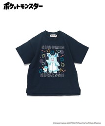 【Pokemon/ポケットモンスター(ポケモン)】ゆったりシルエット/半袖Tシャツ
