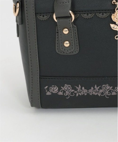 axes femme（アクシーズファム）の「薔薇刺繍×チャーム付ボストン（ボストンバッグ・レディース・ピンク/キナリ/ブラック・FREE）」の22枚目の写真