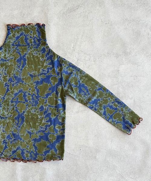 HOGAN RANCH WEAR（ホーガンランチウエア）の「シアーハイネックトップス（Tシャツ/カットソー・キッズ・オフホワイト/ラベンダー・100/150/120/110/90/140/130）」の4枚目の写真