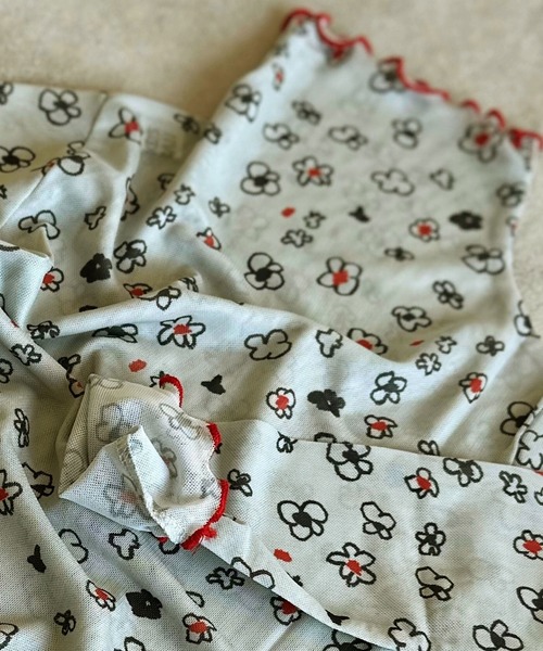 HOGAN RANCH WEAR（ホーガンランチウエア）の「シアーハイネックトップス（Tシャツ/カットソー・キッズ・オフホワイト/ラベンダー・100/150/120/110/90/140/130）」の12枚目の写真