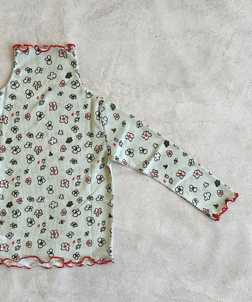 HOGAN RANCH WEAR（ホーガンランチウエア）の「シアーハイネックトップス（Tシャツ/カットソー・キッズ・オフホワイト/ラベンダー・100/150/120/110/90/140/130）」の11枚目の写真