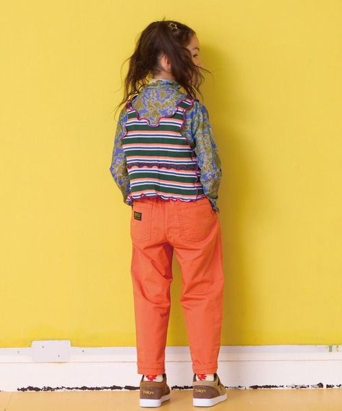 HOGAN RANCH WEAR（ホーガンランチウエア）の「シアーハイネックトップス（Tシャツ/カットソー・キッズ・オフホワイト/ラベンダー・100/150/120/110/90/140/130）」の7枚目の写真