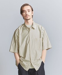 BEAUTY&YOUTH UNITED ARROWS | HI-LINE 46ゲージ ストライプ レギュラー ショートスリーブ シャツ(シャツ/ブラウス)