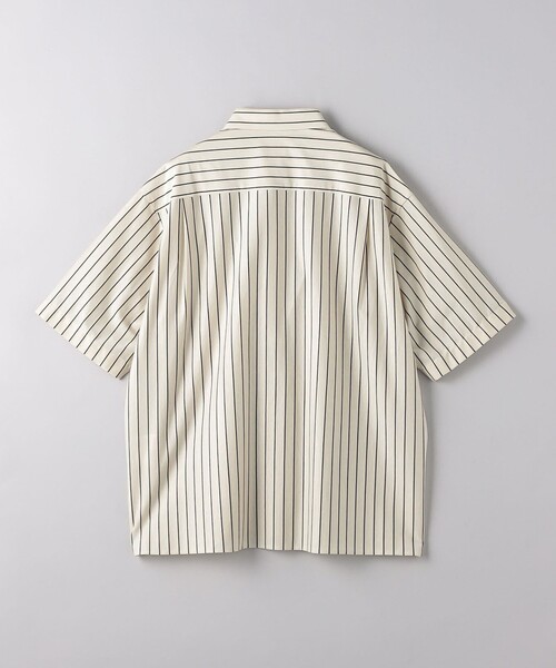 BEAUTY&YOUTH UNITED ARROWS（ビューティーアンドユースユナイテッドアローズ）の「HI-LINE 46ゲージ ストライプ レギュラー ショートスリーブ シャツ（シャツ/ブラウス・メンズ・ベージュ/ロイヤルブルー・S/M/L/XL）」の14枚目の写真