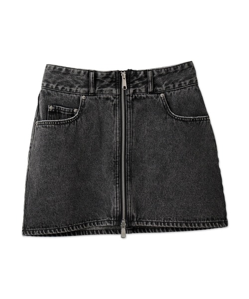 WEGO（ウィゴー）の「WEGO/Wジップスカート（デニムスカート・レディース・ブラック系その他・SMALL/MEDIUM）」の10枚目の写真