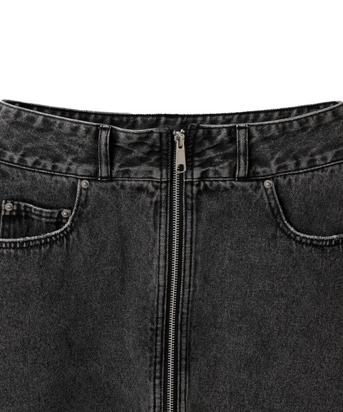 WEGO（ウィゴー）の「WEGO/Wジップスカート（デニムスカート・レディース・ブラック系その他・SMALL/MEDIUM）」の12枚目の写真