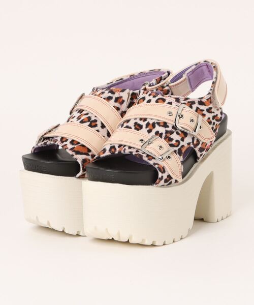 【セール】【YOSUKE】厚底チャンキーヒールサンダル 4460059（サンダル）｜YOSUKE（ヨースケ）