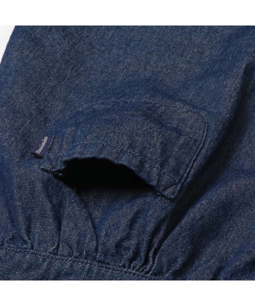 Moujonjon（ムージョンジョン）の「２４ＭＪデニムＪＳＫ（ジャンパースカート・キッズ・ブルー・140/130/120/110/100/90）」の6枚目の写真