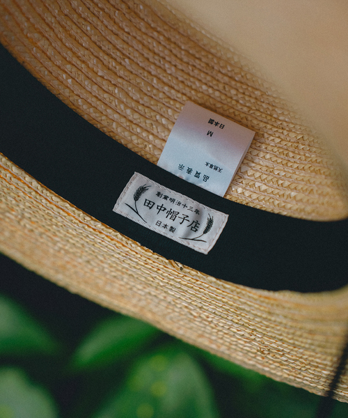 417 EDIFICE（フォーワンセブンエディフィス）の「田中帽子店 417別注 ナカオレハット（ハット・メンズ・アイボリー・MEDIUM/LARGE）」の4枚目の写真