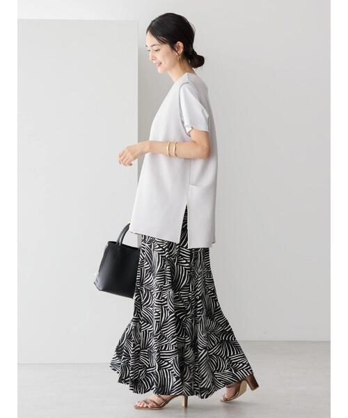 AMERICAN HOLIC（アメリカンホリック）の「Uネックポンチベスト（ベスト・レディース・ブラック/ライトグレー・FREE）」の15枚目の写真