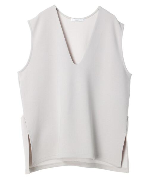 AMERICAN HOLIC（アメリカンホリック）の「Uネックポンチベスト（ベスト・レディース・ブラック/ライトグレー・FREE）」の13枚目の写真