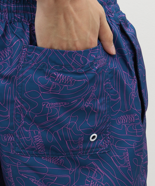 EDIFICE(エディフィス)の「NIKE SWIM (ナイキ スイム) スニーカー7ボレーショーツ NESSE522(その他パンツ・メンズ・コバルトブルー/ブラック/ホワイト・MEDIUM/X-LARGE/LARGE)」の20枚目の写真