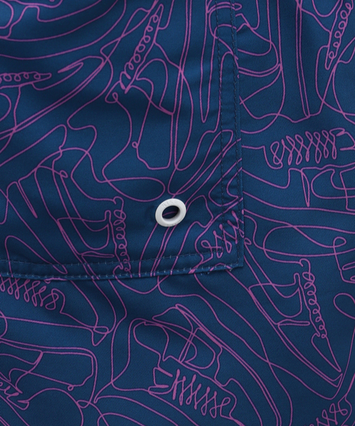 EDIFICE(エディフィス)の「NIKE SWIM (ナイキ スイム) スニーカー7ボレーショーツ NESSE522(その他パンツ・メンズ・コバルトブルー/ブラック/ホワイト・MEDIUM/X-LARGE/LARGE)」の11枚目の写真