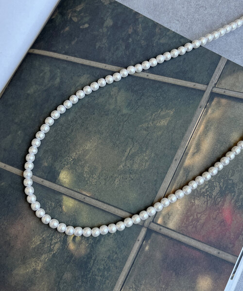 CPCM（シーピーシーエム）の「パールネックレス（リング・レディース・シルバー・FREE）」の5枚目の写真