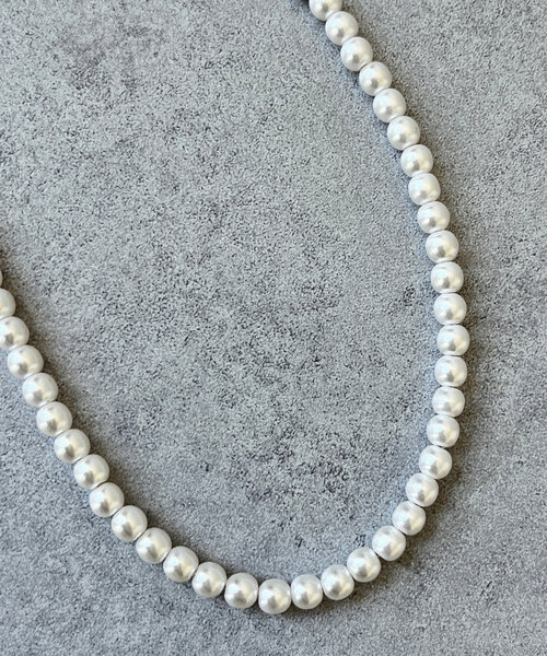 CPCM（シーピーシーエム）の「パールネックレス（リング・レディース・シルバー・FREE）」の3枚目の写真