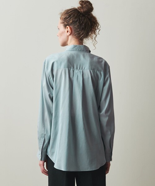 Steven Alan（スティーブンアラン）の「＜Steven Alan＞TCローンシャツ（シャツ/ブラウス・レディース・ライトブルー/オフホワイト/ネイビー・S/M）」の10枚目の写真