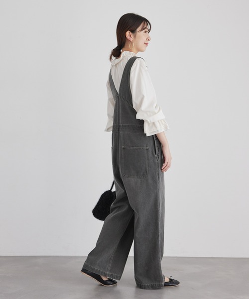 セール】デニムオーバーオール（サロペット/オーバーオール）｜ROPE