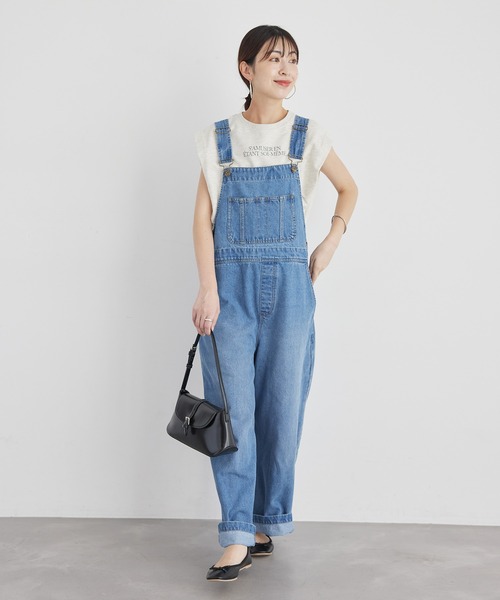 ROPE' PICNIC（ロペピクニック）の「デニムオーバーオール（サロペット/オーバーオール・レディース・サックスブルー/ブラック系その他・36/38）」の21枚目の写真