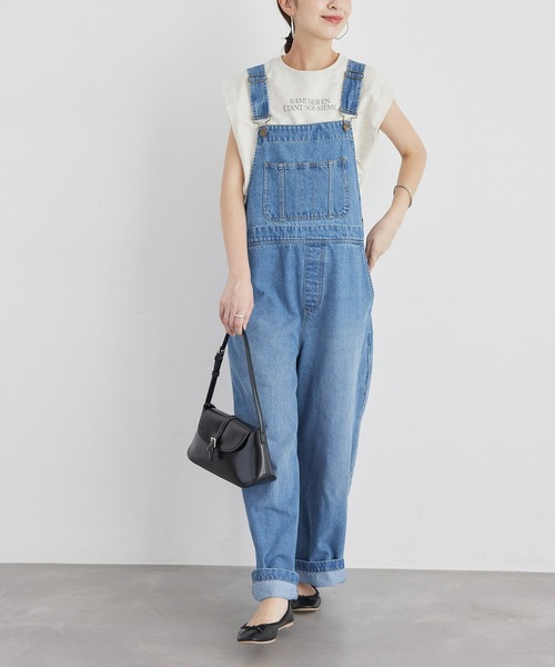 ROPE' PICNIC（ロペピクニック）の「デニムオーバーオール（サロペット/オーバーオール・レディース・サックスブルー/ブラック系その他・36/38）」の22枚目の写真
