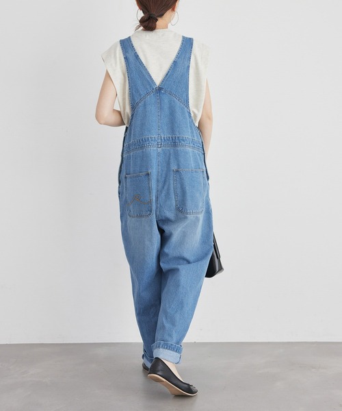 ROPE' PICNIC（ロペピクニック）の「デニムオーバーオール（サロペット/オーバーオール・レディース・サックスブルー/ブラック系その他・36/38）」の20枚目の写真