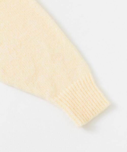 URBAN RESEARCH Sonny Label（アーバンリサーチサニーレーベル）の「ケーブル求心ニットプルオーバー（ニット/セーター・レディース・オフホワイト/ベージュ/レッド/グリーン・FREE）」の6枚目の写真