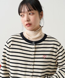 FREAK'S STORE（フリークスストア）の「ワンポイント ハート刺繍 コンパクトカーディガン（カーディガン/ボレロ・レディース）」