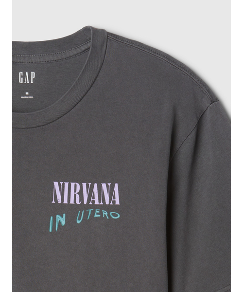 セール】□ニルヴァーナ グラフィックTシャツ（Tシャツ