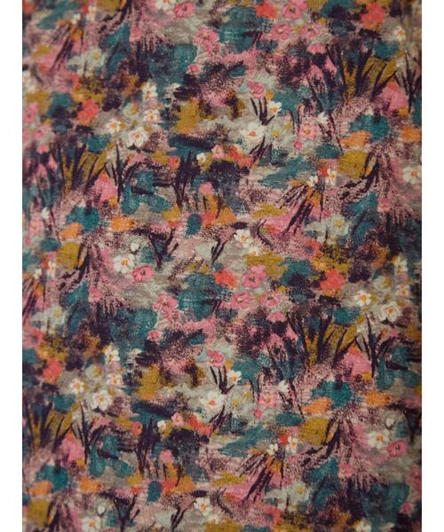 TSUHARU by Samansa Mos2(ツハルバイサマンサモスモス)の「【LIBERTY】FLORAL IMPRESSION柄ワンピース(ワンピース・レディース・グリーン/ピンク・F)」の10枚目の写真