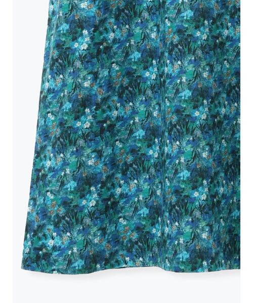 TSUHARU by Samansa Mos2(ツハルバイサマンサモスモス)の「【LIBERTY】FLORAL IMPRESSION柄ワンピース(ワンピース・レディース・グリーン/ピンク・F)」の18枚目の写真