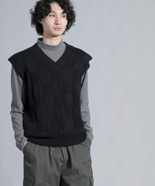 aimoha(アイモハ)の「aimoha men Elegant Check Pattern Vest(ベスト・メンズ・ブラック/チョコ/ダークグレー/ホワイト・MEDIUM/LARGE/X-LARGE/XX-LARGE/XXX-LARGE)」の21枚目の写真