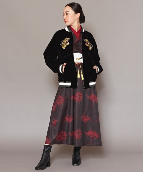 カヤ】着る、NIPPON ART『カヤジャン』浮世絵×スーベニアジャケット