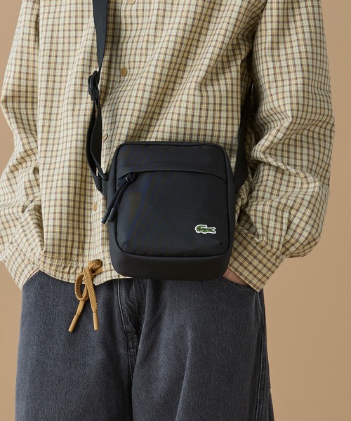 LACOSTE(ラコステ)の「ネオクロコ カメラバッグ / ショルダーバッグ(ショルダーバッグ・メンズ・ダークネイビー/ブラック/ブラウン/グリーン・FREE)」の21枚目の写真