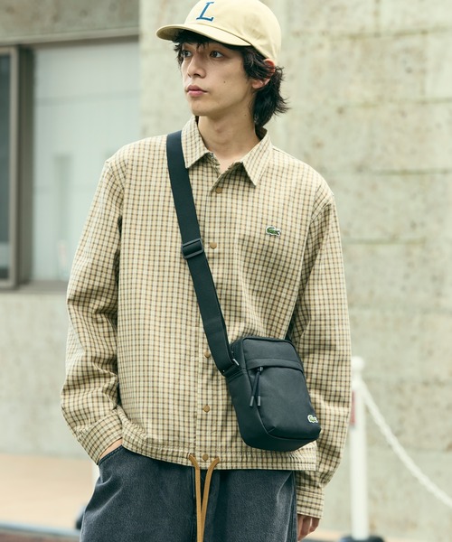 LACOSTE(ラコステ)の「ネオクロコ カメラバッグ / ショルダーバッグ(ショルダーバッグ・メンズ・ダークネイビー/ブラック/ブラウン/グリーン・FREE)」の18枚目の写真