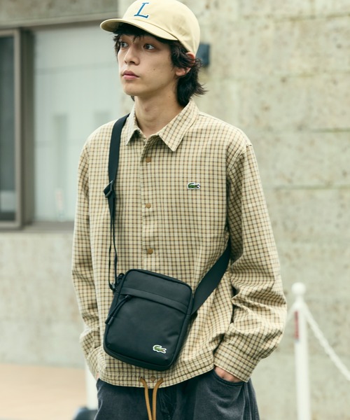 LACOSTE(ラコステ)の「ネオクロコ カメラバッグ / ショルダーバッグ(ショルダーバッグ・メンズ・ダークネイビー/ブラック/ブラウン/グリーン・FREE)」の20枚目の写真