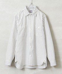 HOUSTON ヒューストン 41140 STRIPE VIYELLA SHIRT ストライプ ビエラシャツ